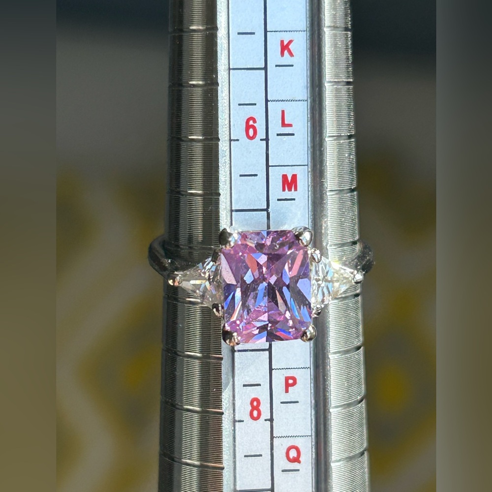 Purple stone ring - Picture 9 of 9